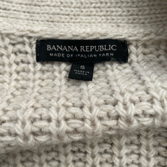 Banana Republic, Italian wool cardigan sweater, size S - Picture 2 of 4